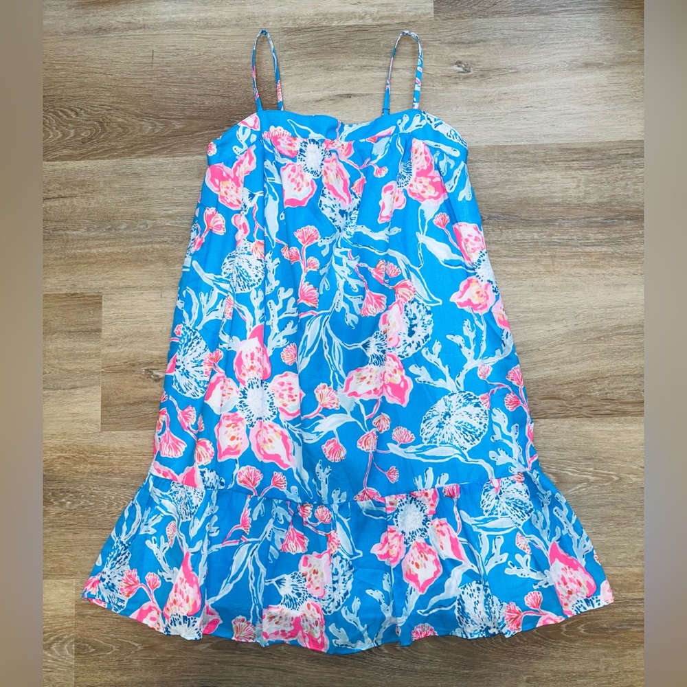 Lilly Pulitzer Girls Floral Print Sundress